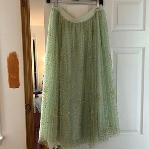 Tulle Skirt with Glitter detail